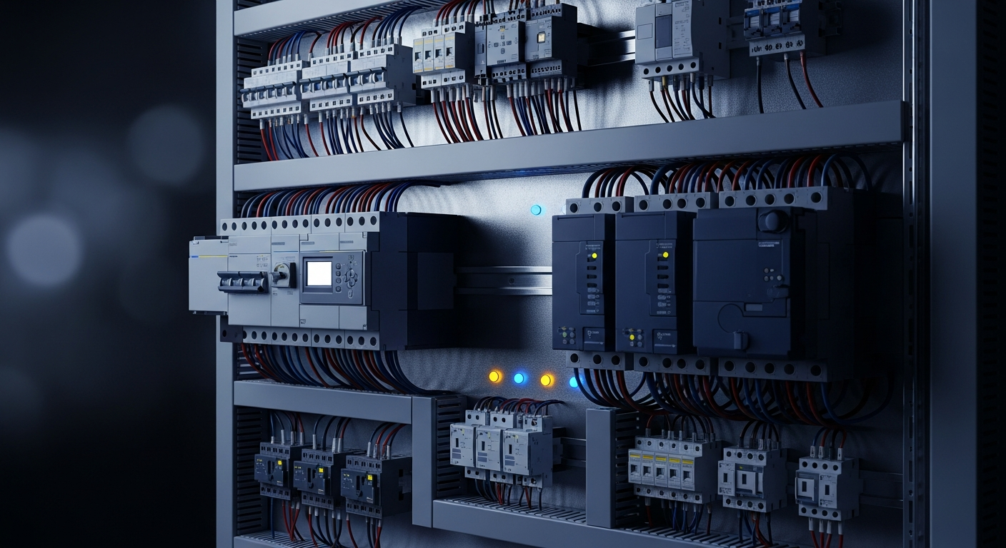 Industrial control panel built by HG Control